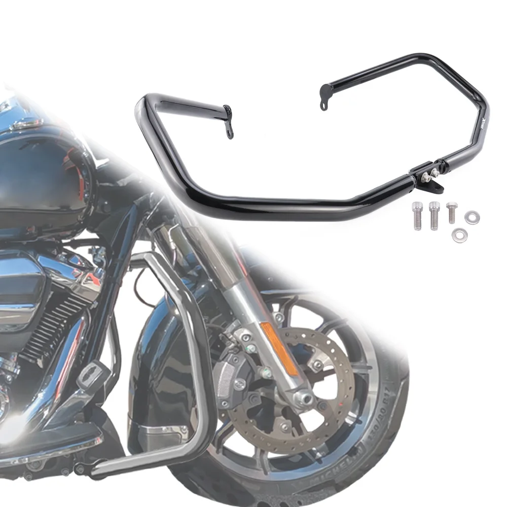 

Motorcycle Crash Bars Cages For Harley-Davidson Freewheeler FLRT Road King Street / Road Glide Engine Guards Highway Crash Bar