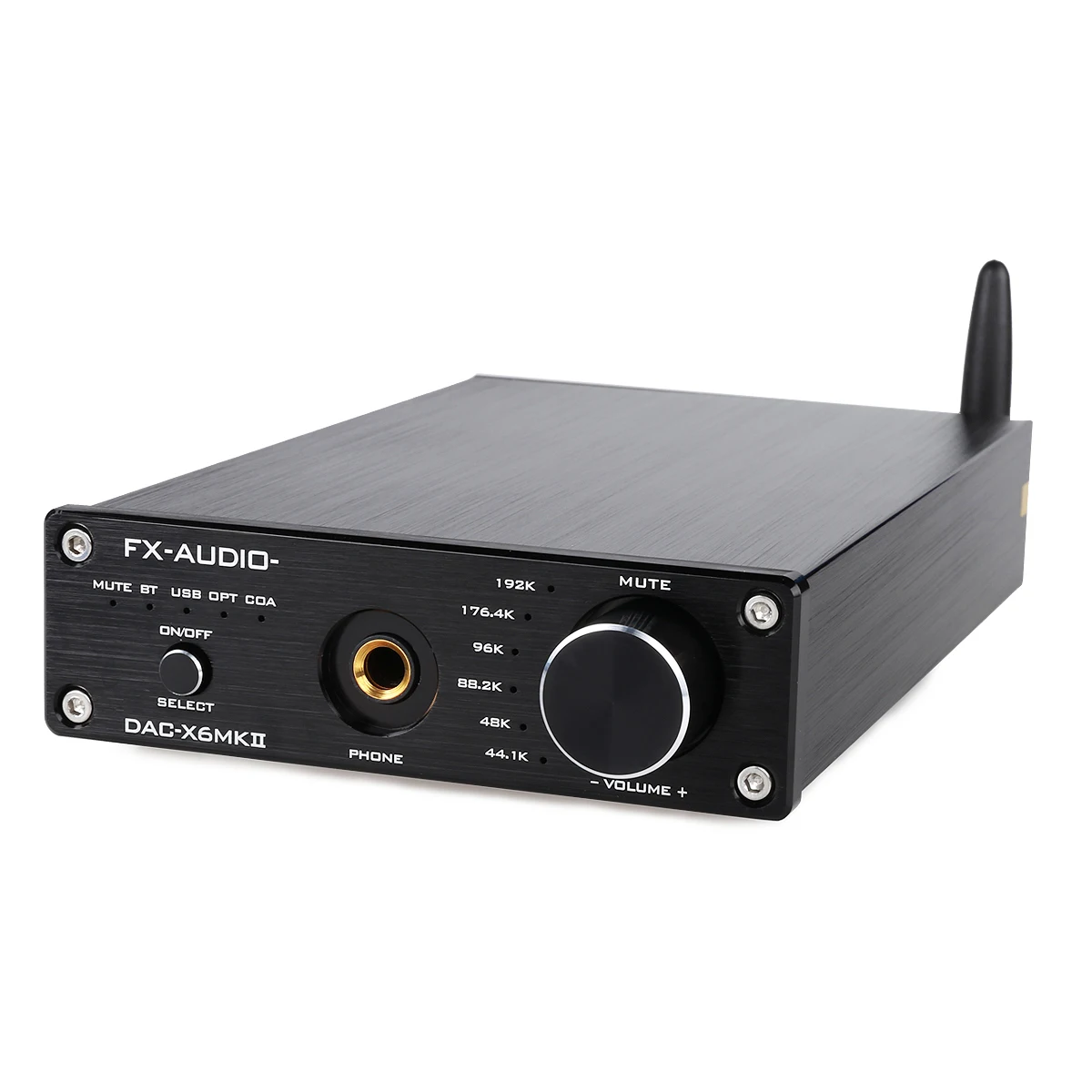 

FX AUDIO DAC-X6MKII Bluetooth 5.0 headphone amplifier QCC3034 APTX HD OPA2134 TPA6120 ES9018 HIFI 192KHz Usb DAC DAC-X6 MKII