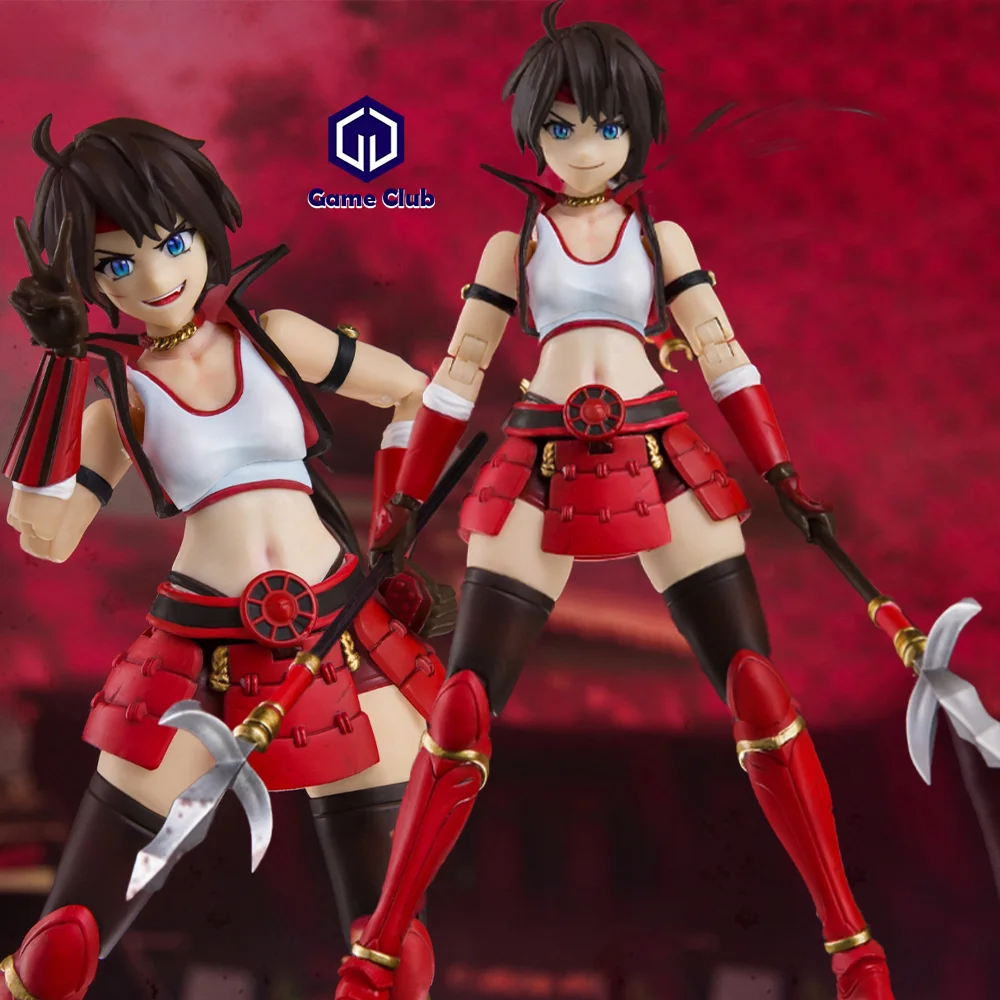 In Stock Keepgoing 1/12 Japanese Anime Female Version Warring States G series SANADA YUKIMURA Full Set 6in Action Figures Model