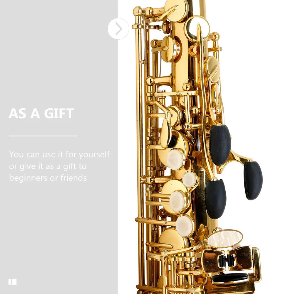 

3Pcs Sax Silicone Side Key Protective Covers Palm Button Pads Durable Saxophone Accessories for Practice Gift Sax Key Supplies