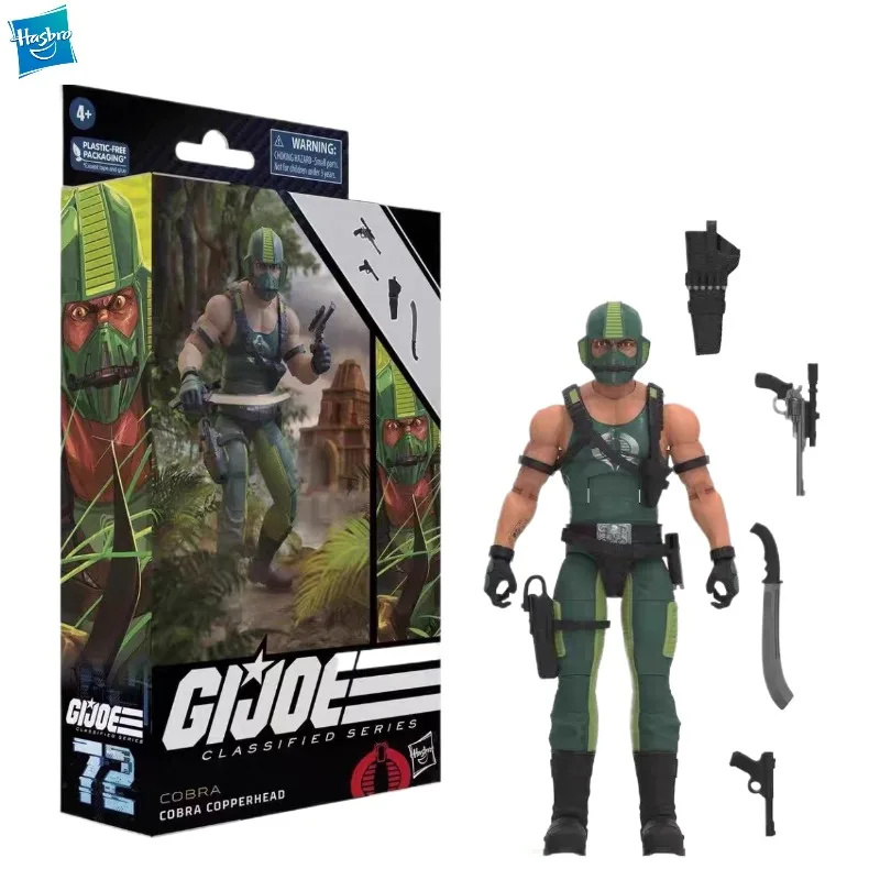

New Original Hasbro G.I. Joe Classified Series 72 Cobra Copperhead Action Figure Collection Toys Ornaments