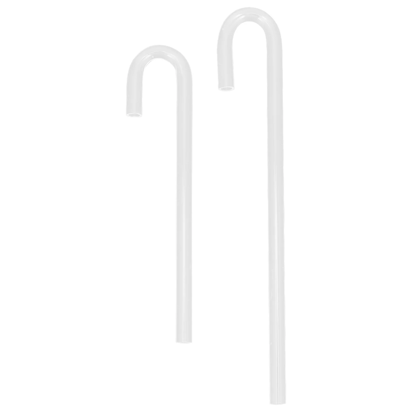 

2Pcs Acrylic U Shape Co2 Diffuser Tube Fish Tank Carbon Dioxide Acrylic Tubing Aquarium Co2 Connector Aquarium Accessory