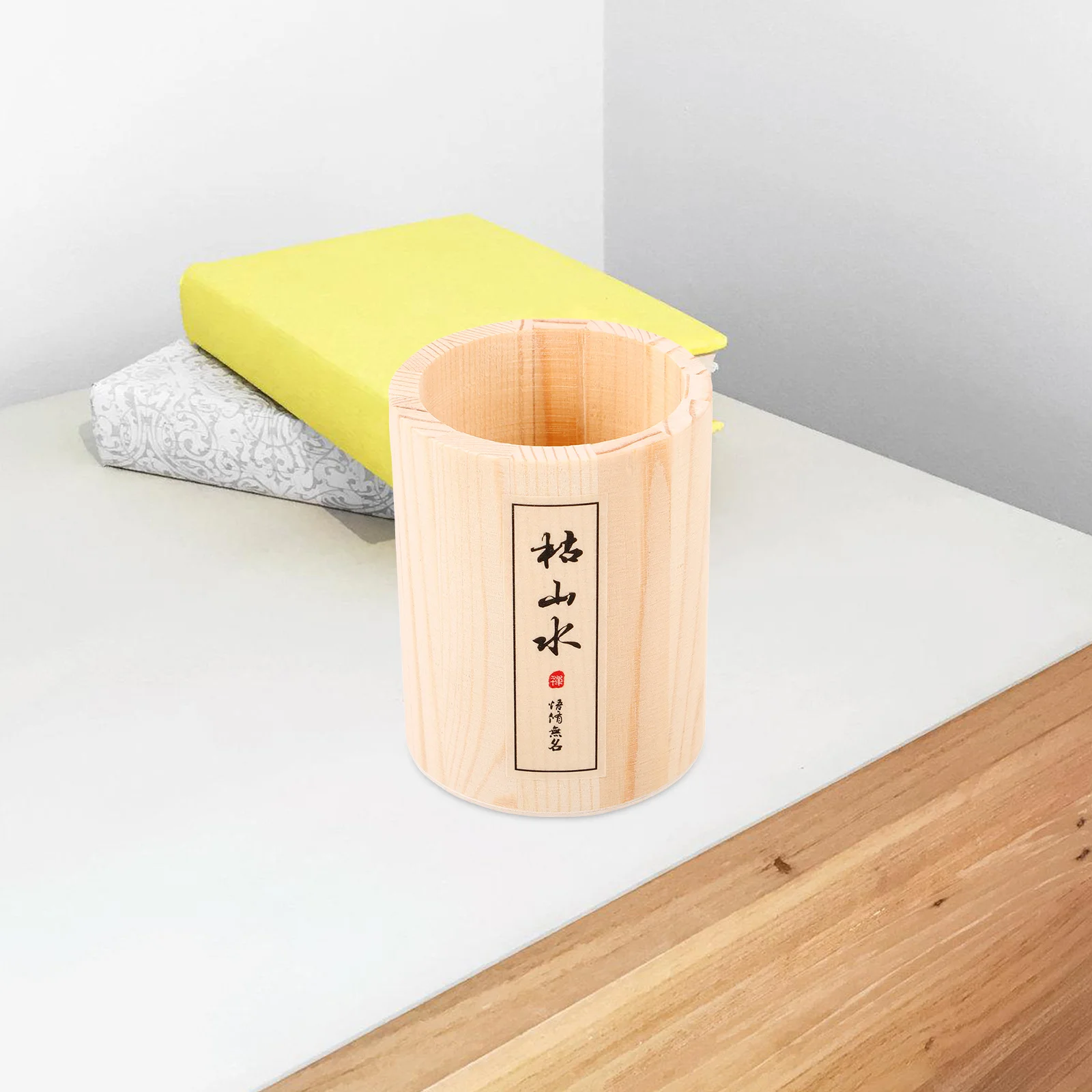 Accesorios de jardín Zen de madera, Mini rastrillos, organizador, caja de arena, caja de almacenamiento para escritorio, paisaje, arena, herramientas de jardín, brocha de maquillaje