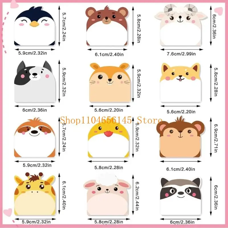 Picture 7: 5asd Cartoon Notes Memo Pad Adhesive Note Paper Reminder on Notebook Journal Planner