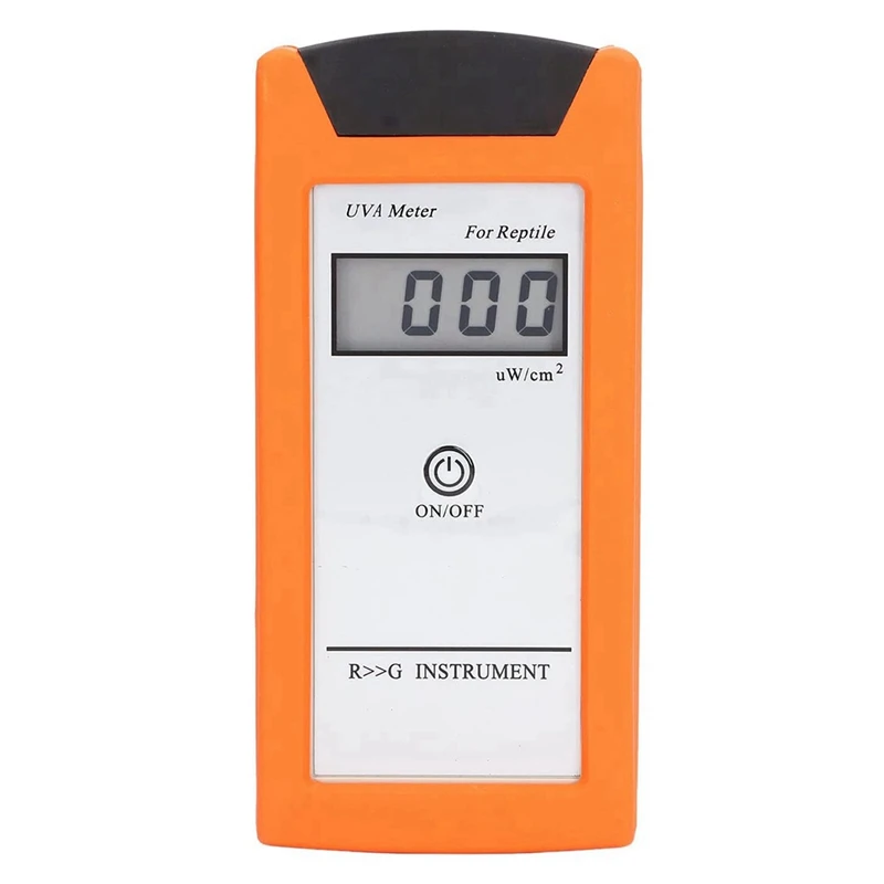 Reptile UV Index Meter, 0‑1999 Μw/Cm² UV Strength Tester 3.5-Bit LCD UVA Solar Lamp For Crawler Lamp UVA Daily Detection