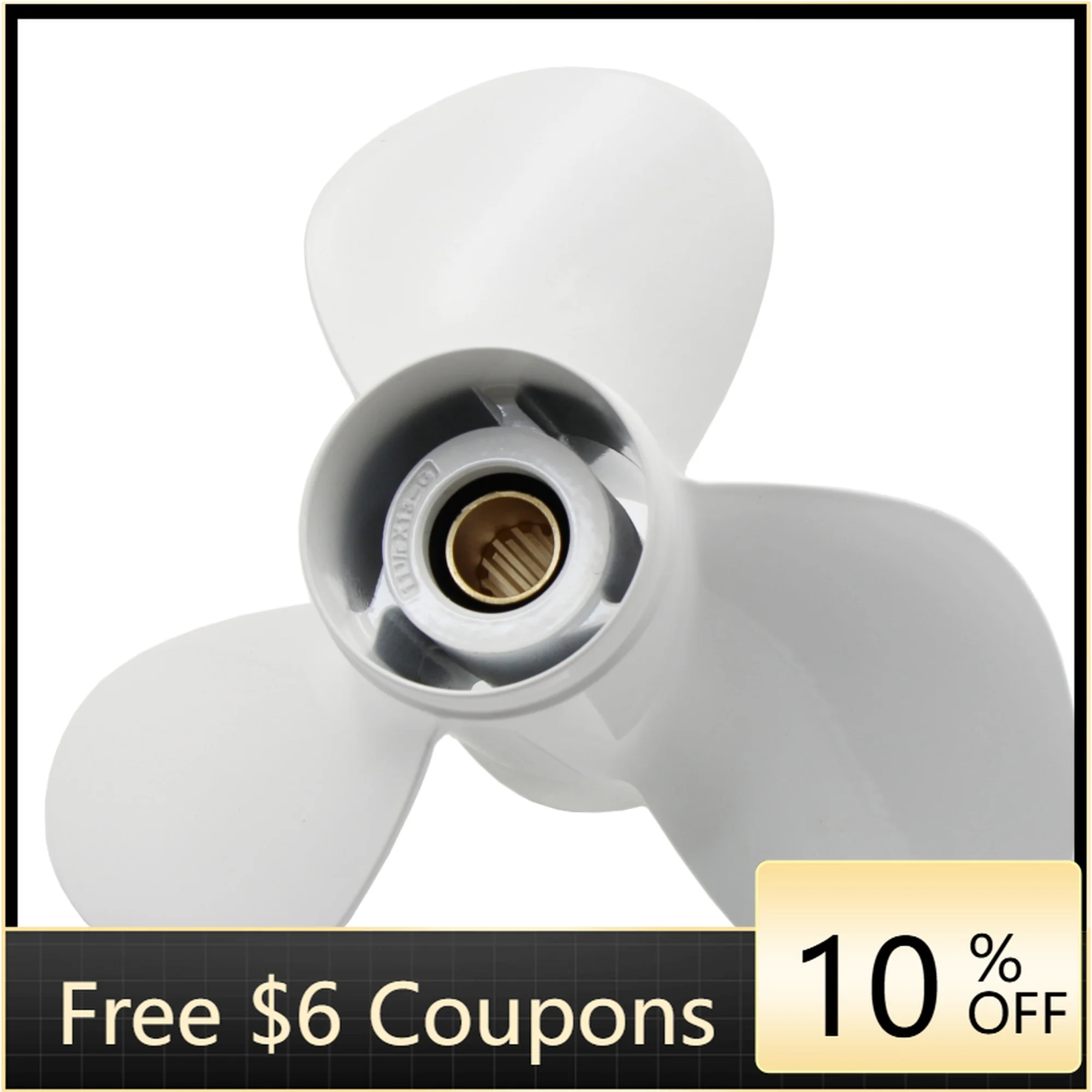 

ffbOEM алюминиевый 3-лопастной пропеллер для подвесного мотора серии G с 13-зубчатым шлицем для нового