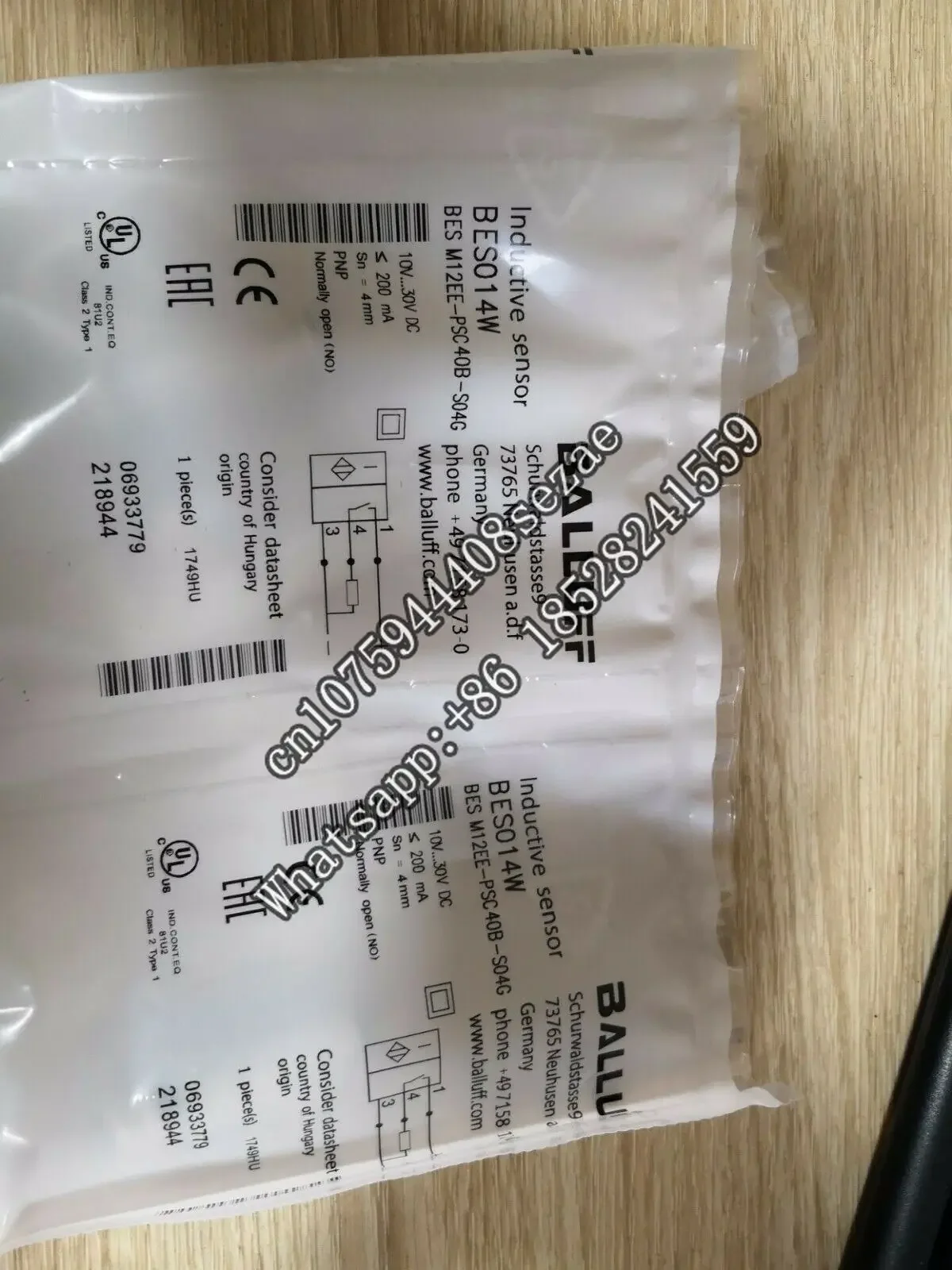 

1PC New BES M12EE-PSC40B-S04G Sensor