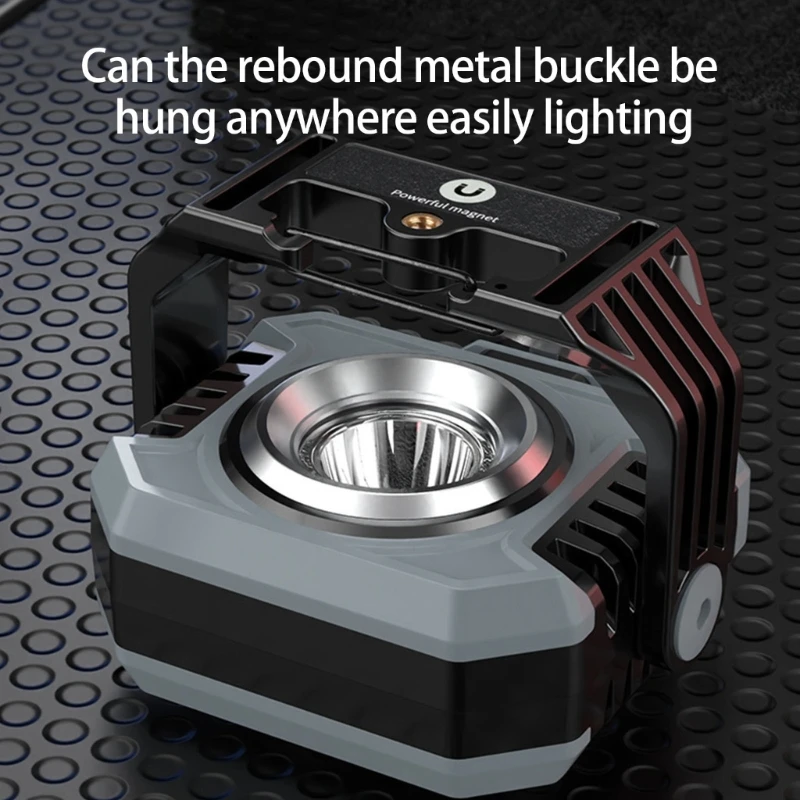 High Bright LED Camping Light Portable Work Flashlight Floodlight Easy to Carry for Outdoor Activities