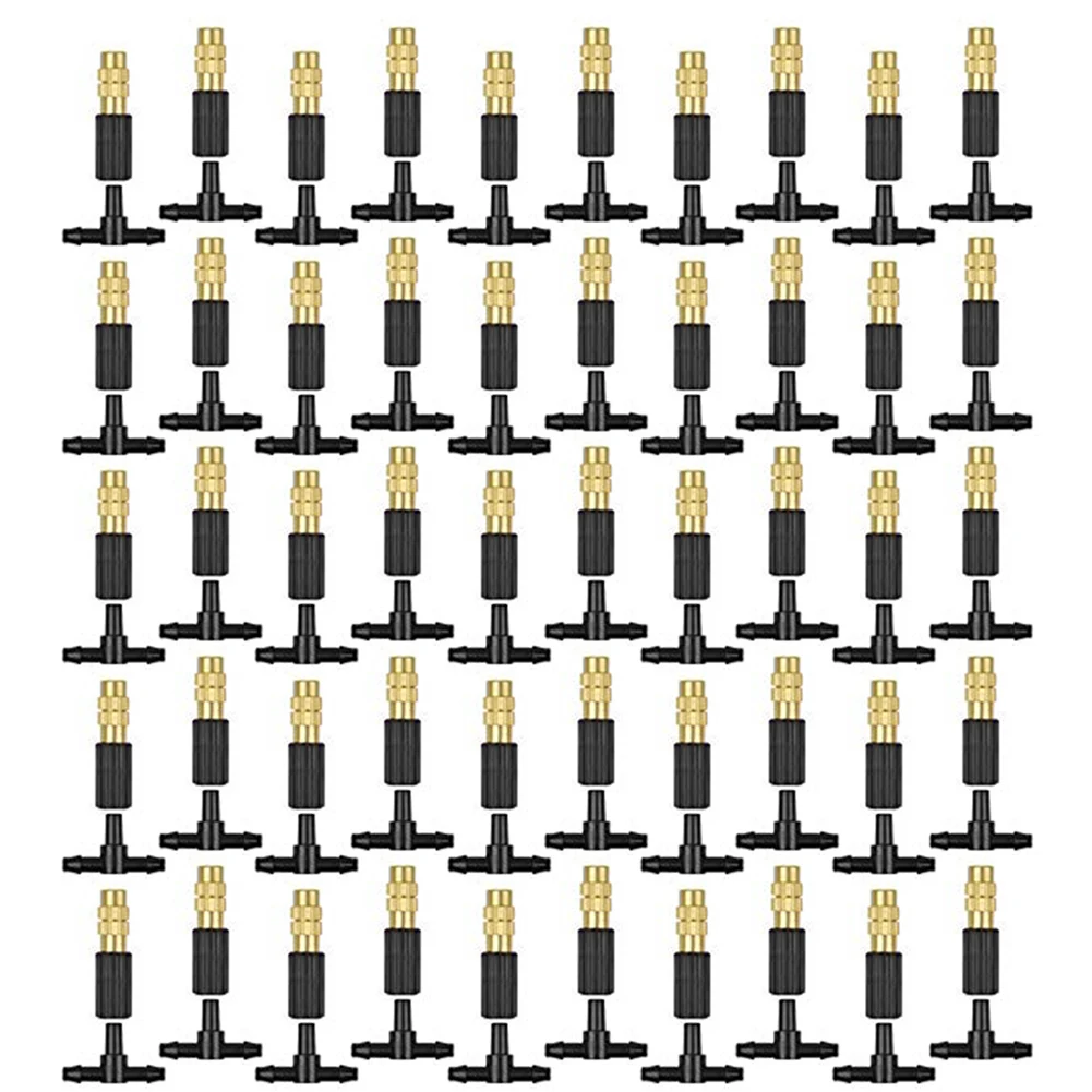 Efficiency In Gardening 20pcs 50pcs Combination Adjustable Watering Controller Drip Irrigation Efficient Garden Solution