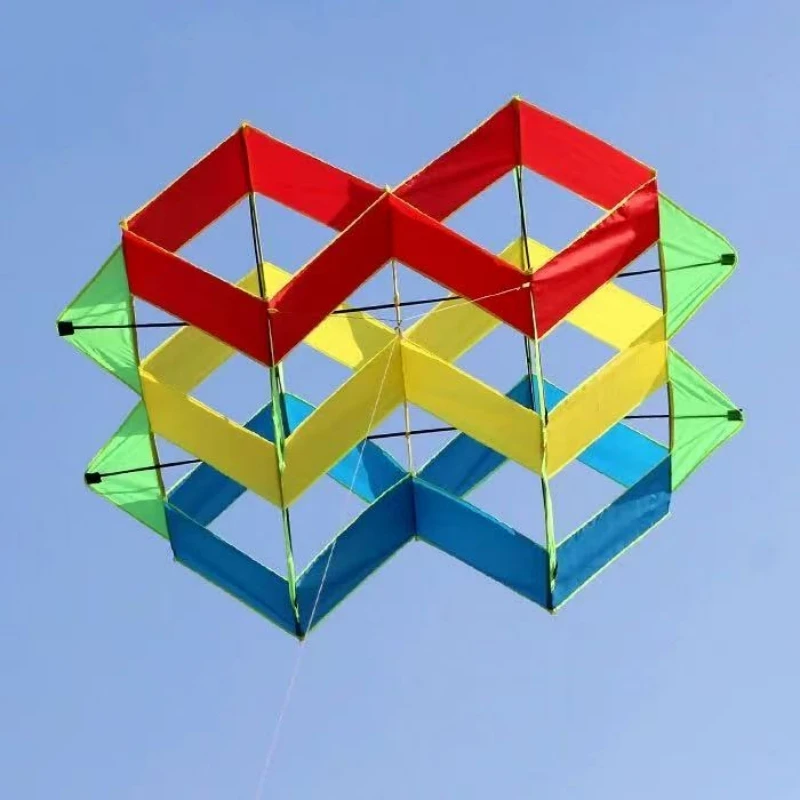 Neue 3D-Drachen fliegen Outdoor-Spielzeug Drachen für Kinder String Line Nylon Drachen Outdoor Kinder Drachen große Drachen Spielzeug Sport Erwachsene fliegen