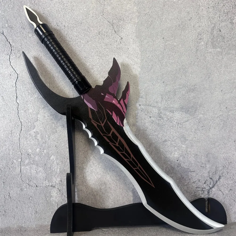 23inch Solo Leveling Kanata Shun Katana Anime Cosplay Prop Sword Knife Samurai Sabre Sword Wooden Real Japanese Mizushino Gift