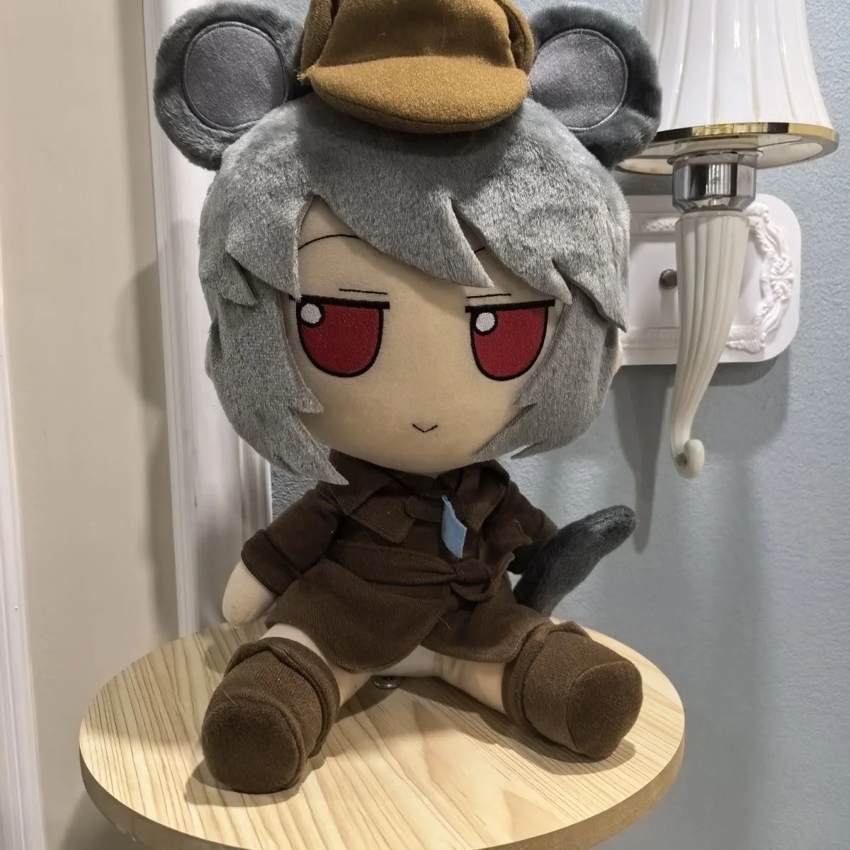 

New 30cm TouHou Project Nazrin Plush Toys Cute Soft Stuffed Animal Fumo Cosplay Dolls For Kid Birthday Christmas Gift
