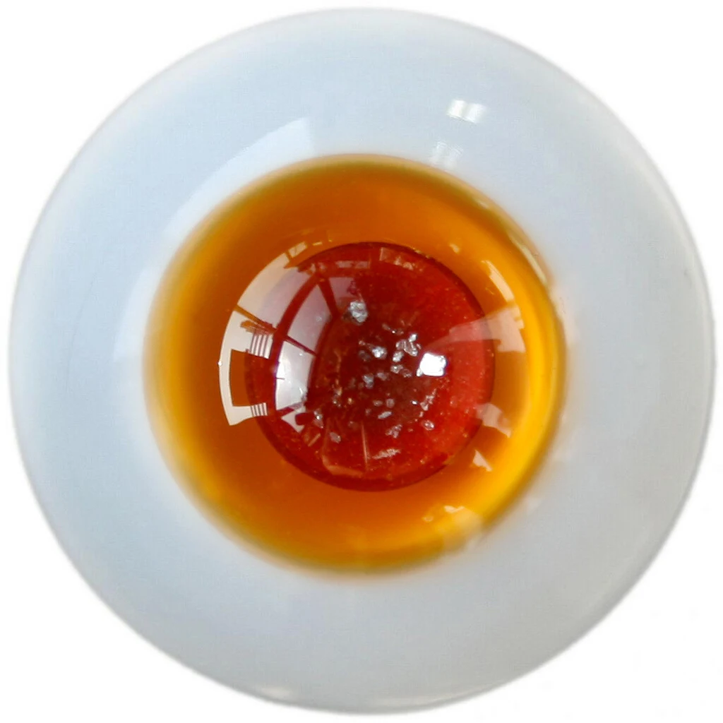 

[wamami] 6mm-24mm Full Size Gorgeous Orange Red Glow Handmade Glass Eyes CT23 for BJD and Reborn Doll Carfts