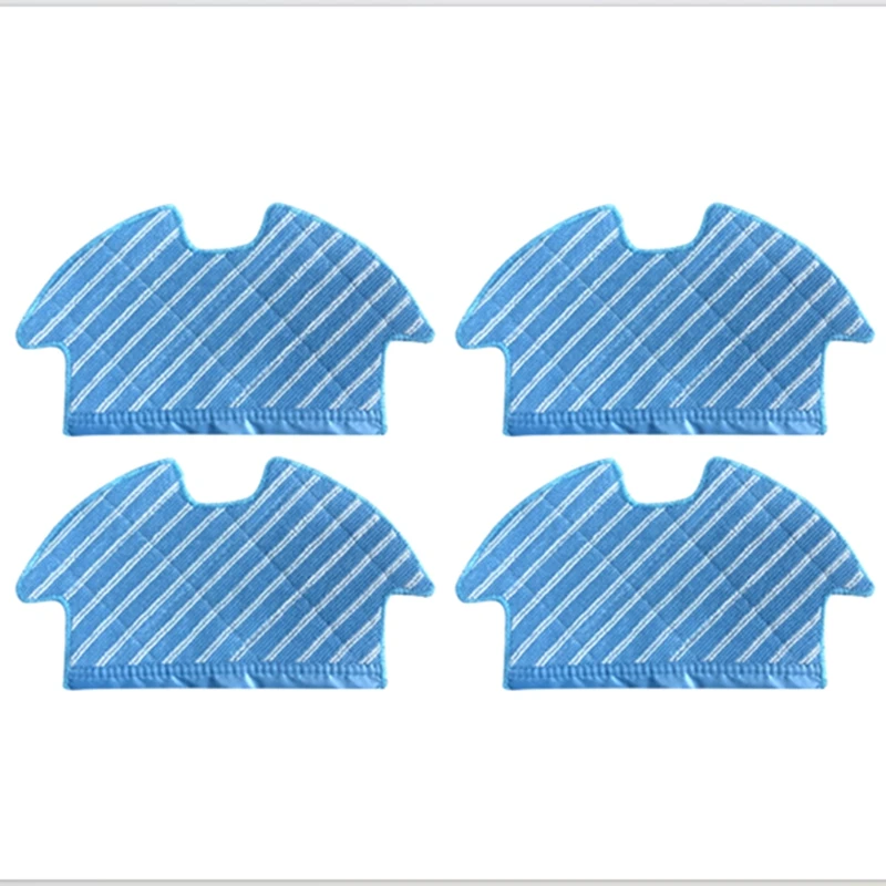 4Pcs Mop Cloth Kit For Ecovacs Deebot Ozmo 900 DN5G Vacuum Cleaner Parts Accessories