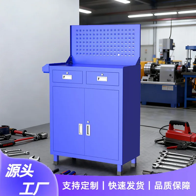 Drawer Type Iron Tool Cart Parts Workshop Heavy Material Storage Storage Tool Cabinet