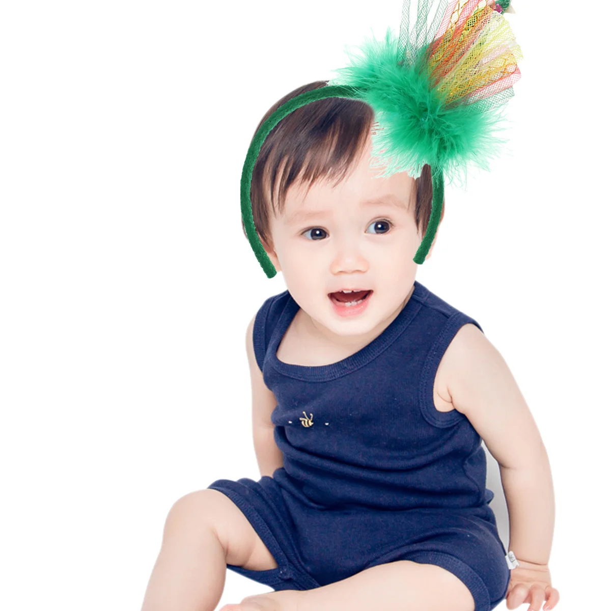 

1Pcs Christmas Tree Hair Band Lightweight Non-Fading Headband Party Decoration Christmas Headwear for Women Girls