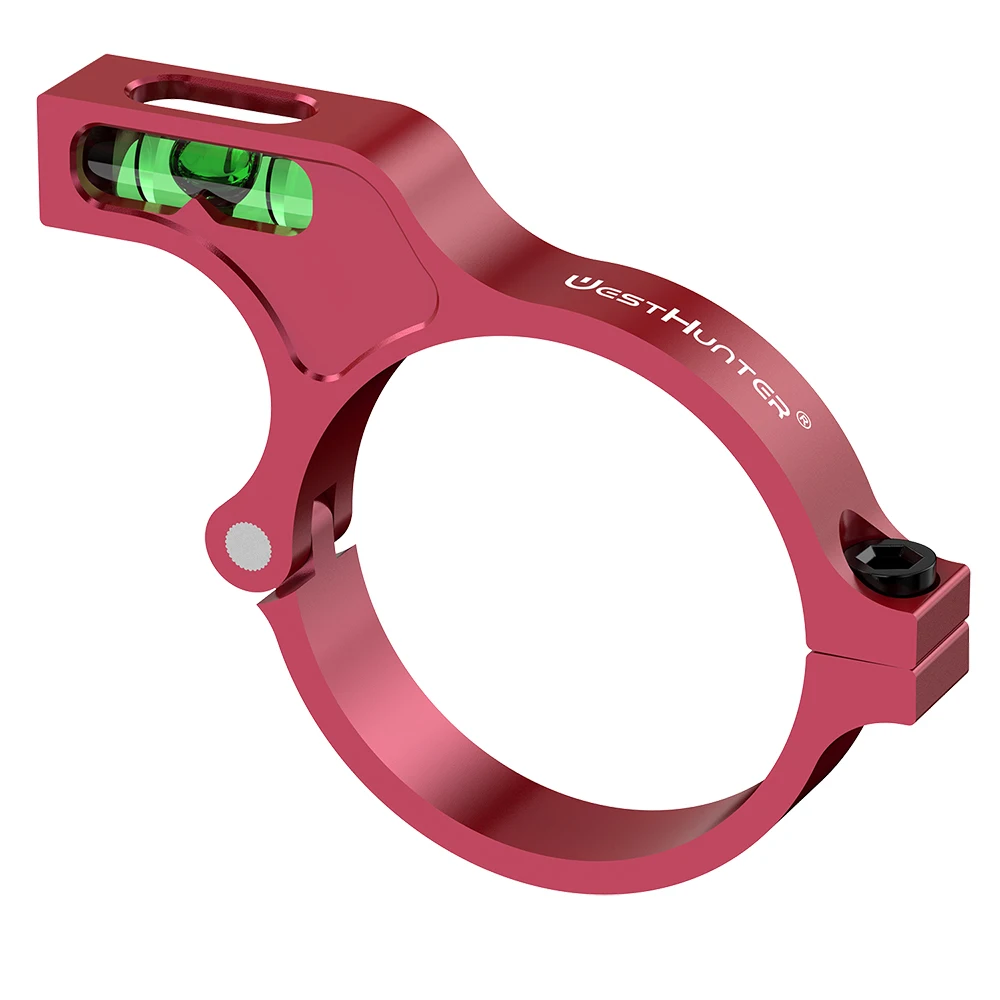 WestHunter Scope Bubble Level 25.4mm 30mm 34mm Alloy Spirit Multicolored Hunting Riflescope Rings Accessories Optical Adapter view 5