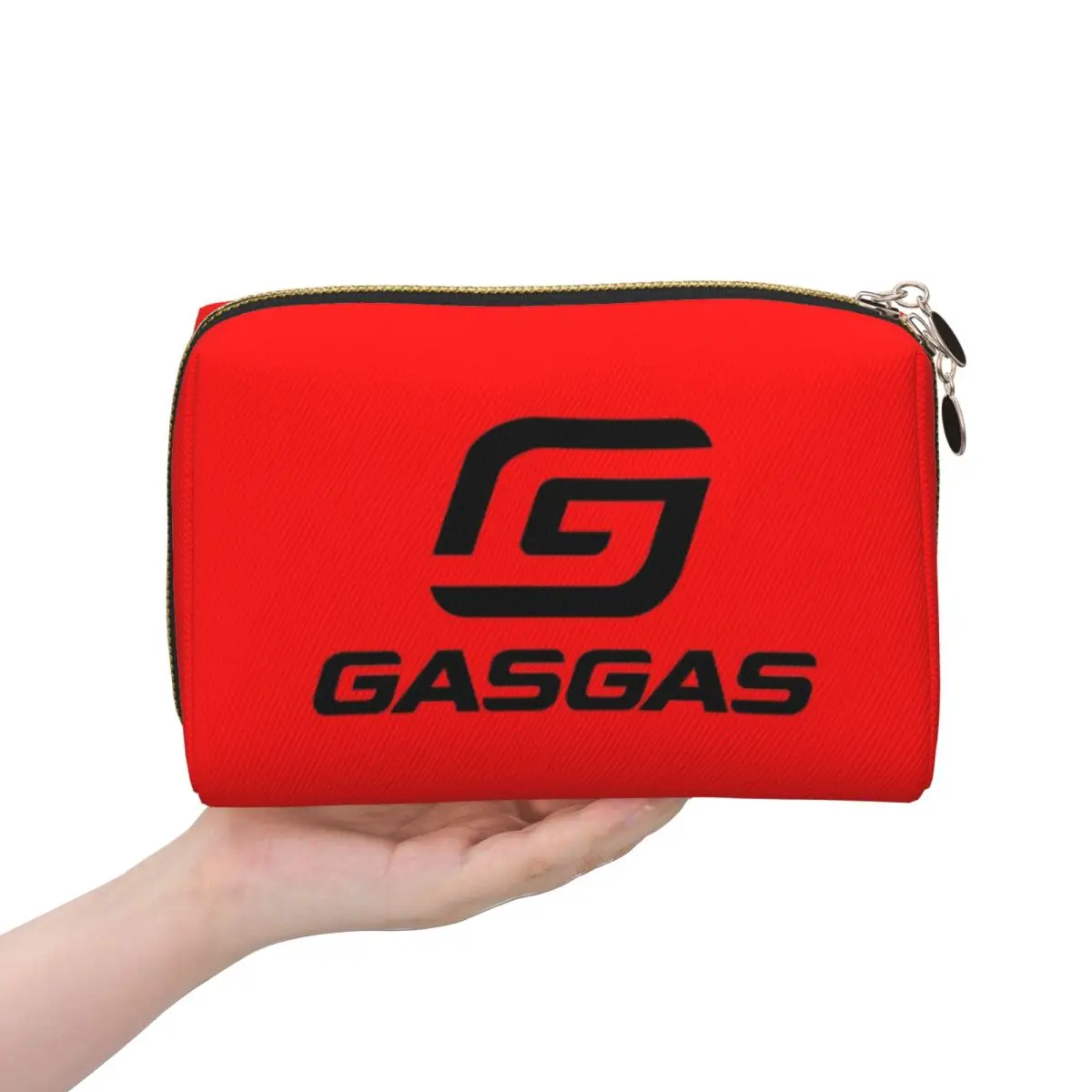 

G-Gasgas Motorbike Motorcycle Racing Women Cosmetic Bag Travel Makeup Organizer Pouch Toiletry Storage Dopp Kit Case