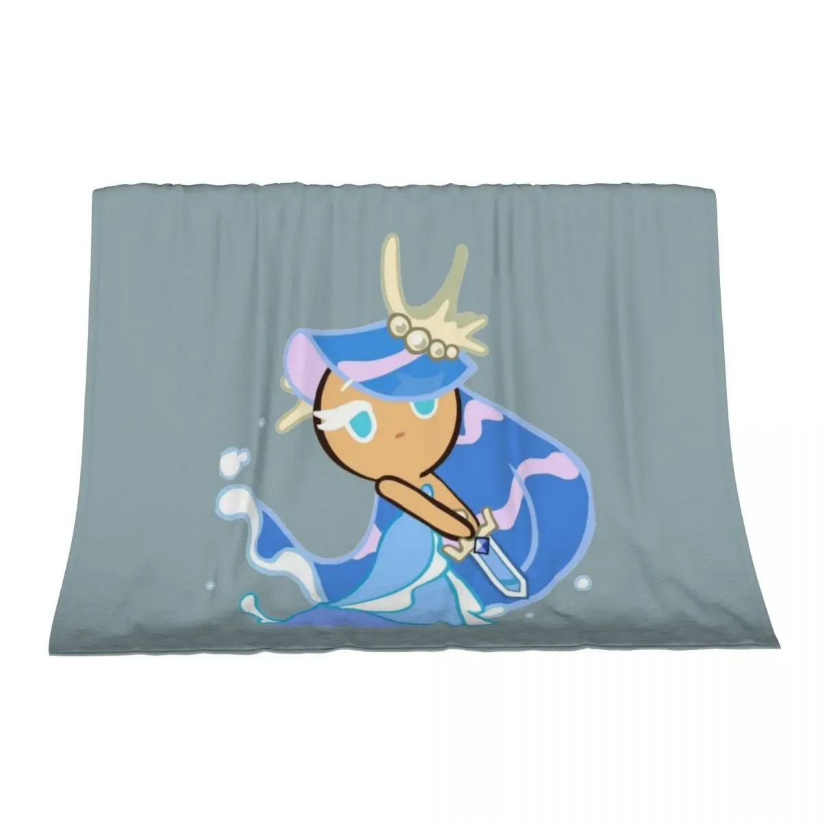 

Sea Fairy Cookie Throw Blanket Sofa Throw Luxury Throw Soft Blankets