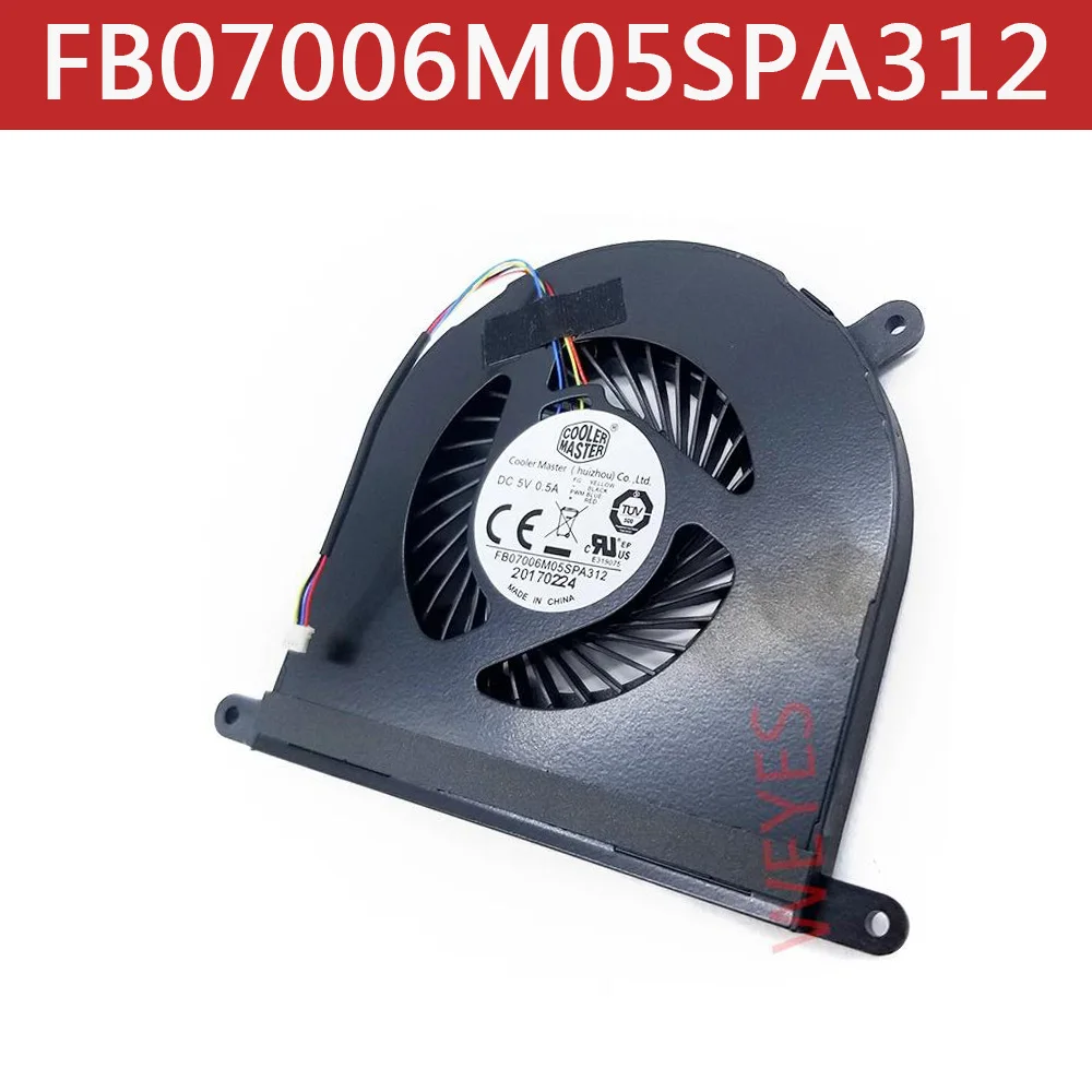 FB07006M05SPA312 Brand New For Cooler Master 4Pins CPU Fan DC 5V 0.5A