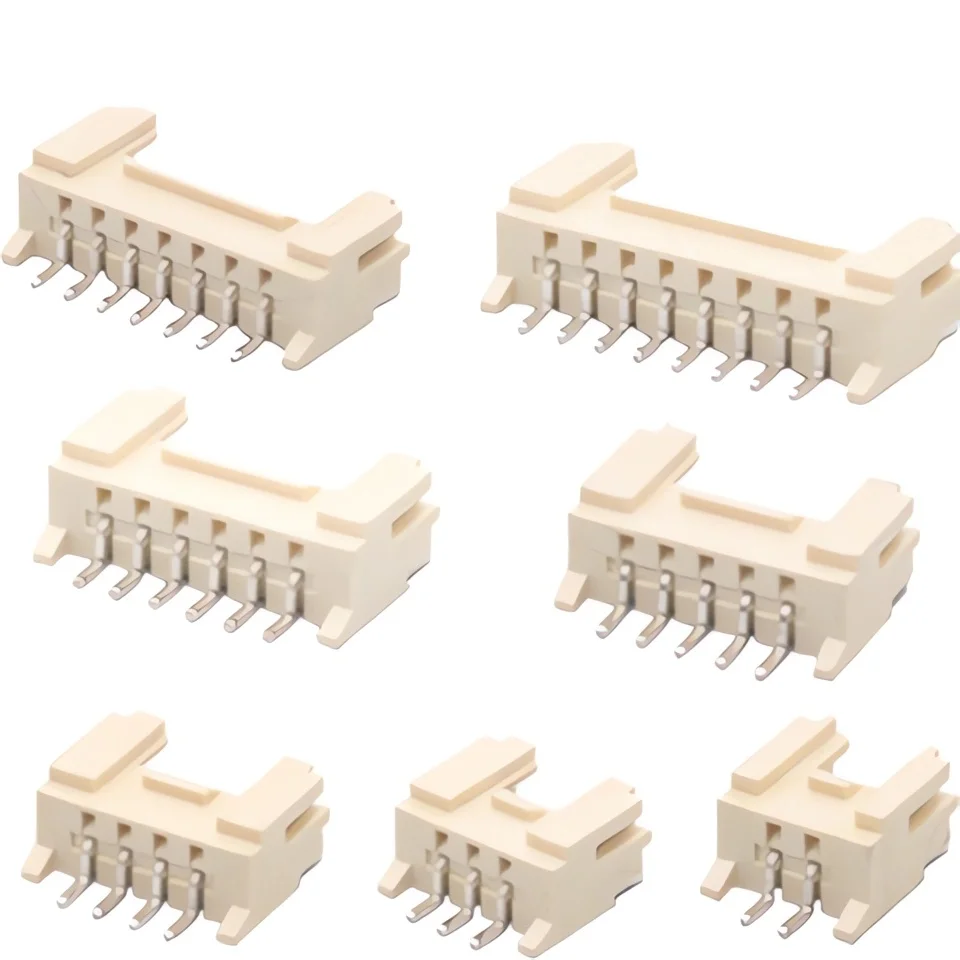 HY2.0 Connector 2.0mm Pitch Terminal Block with Locking Clip, 2P to 16P, for LED Strip, BMS, Smart Devices & Industrial Control
