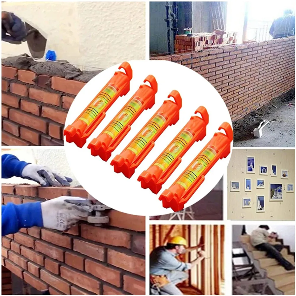 Gradiente de nivel de burbuja colgante de línea para construcción de edificios, nivel de cuerda, Mini burbuja Horizontal, herramientas de niveles de espíritu