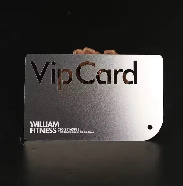 50PCS Customized printing of luxury metal cards, blank stainless steel mirror, laser engraved metal business cards