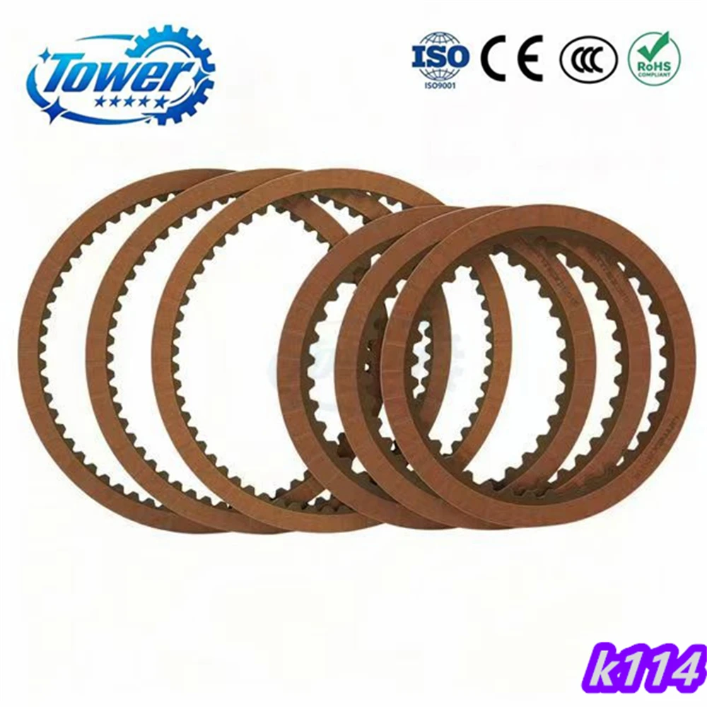 New K114 K115 Gearbox Discs Kit Auto Transmission Clutch Friction Plates For TOYOTA RAV4 2.0L Lexus NX200 2.0L K114 K115