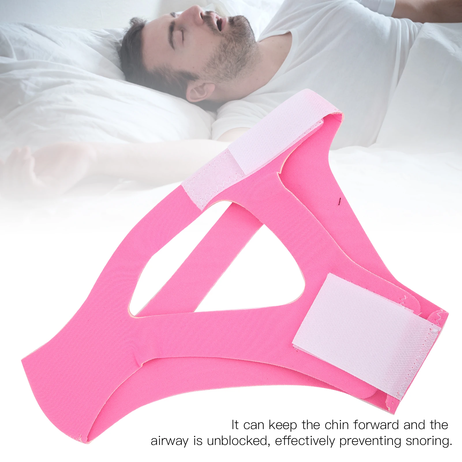 Anti Snore  Belt  Belt Sleep Support Strap Night Sleeping Aid Tools Anti Snore Chin Strap  Belt