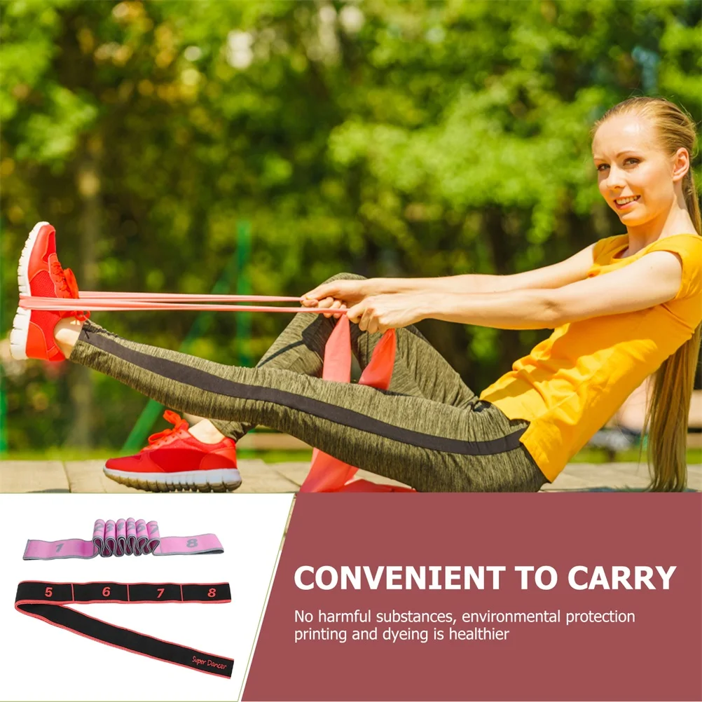 

2Pcs Yoga Stretch Bands Elastic Professional Workout Bands for Fitness Training Exercise Resistance Equipment Exercise Band