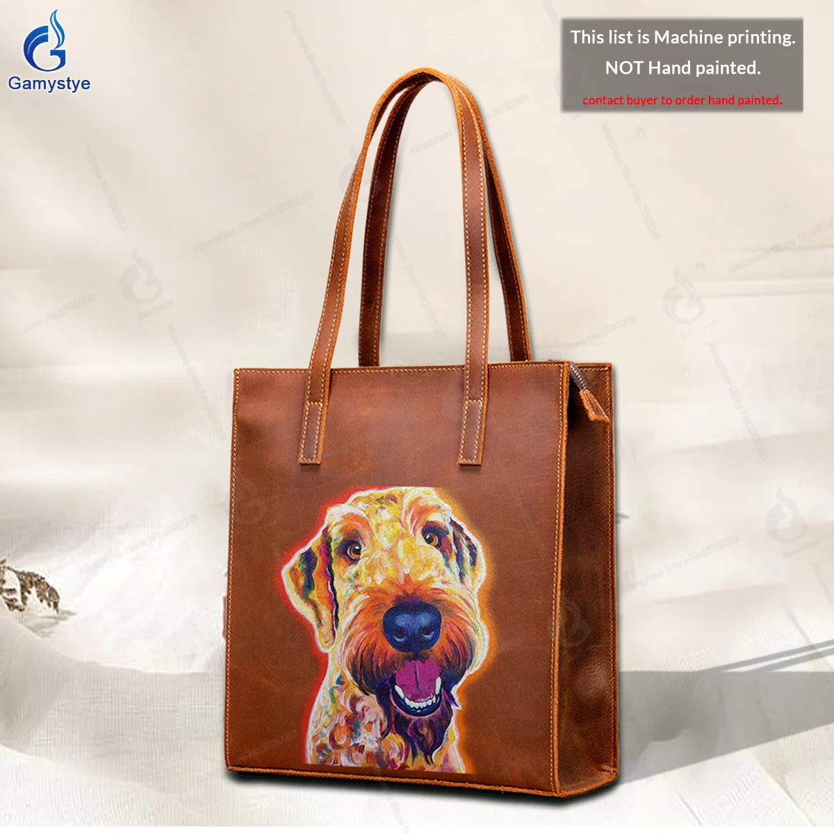 Handbag Sale Print Totes Dog Crossbody Handbags Female Precious Messenger Totes Unpriced Popular Real Leather