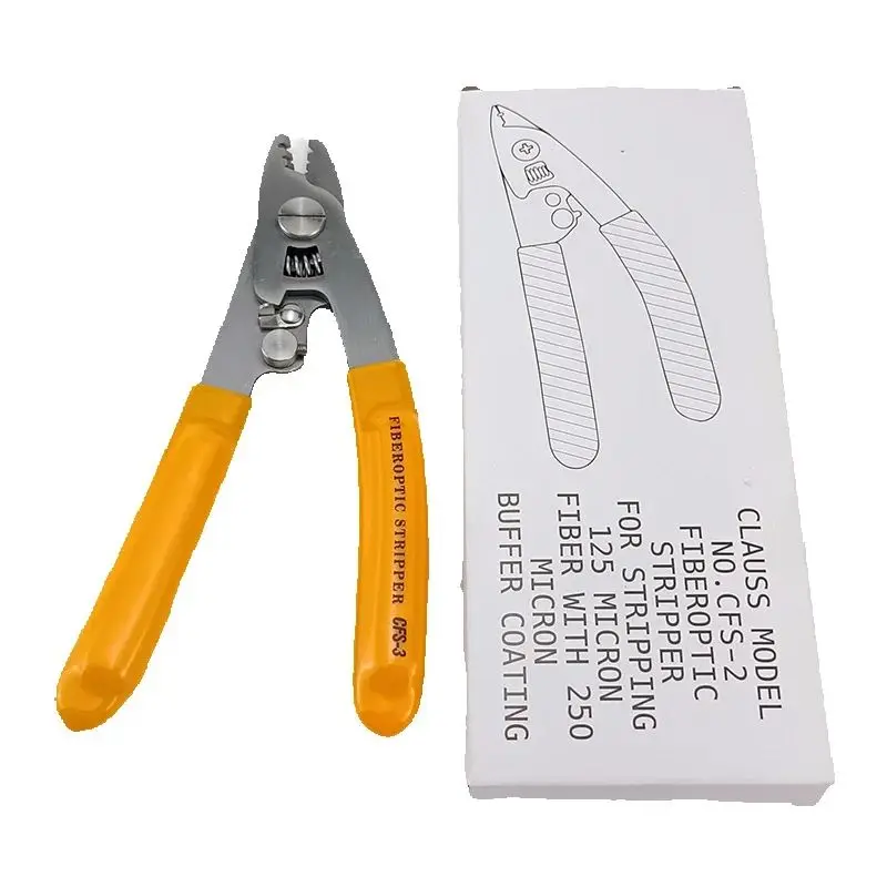 Stainless steel fiber optic stripping pliers CFS-2/3 port fiber optic stripping pliers FTTH tool stripping pliers