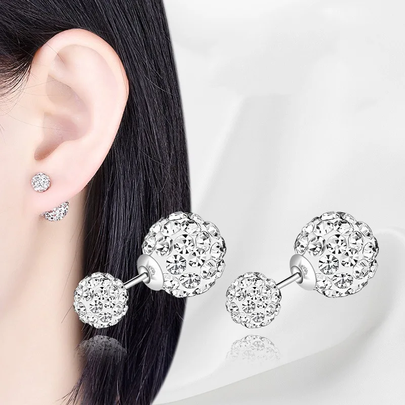 Sweet Starry Earrings for Women Exquisite Light Luxury Elegant Personalized High End Two Wear Earrings Trendy Jewelry Accessory