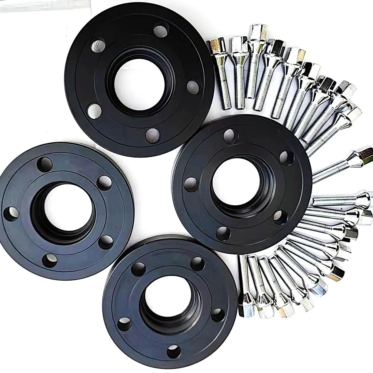 BMW Accessories 2pcs 15mm 5x112 66.6 Wheel Spacers for BMW G26 G20 I3 G31 I4 G26 X5 G05 E250 Cou |10pcs 14x1.25 Cone Type Bolts view 4
