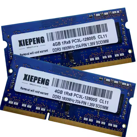 Laptop Memory 8GB 2Rx8 PC3L-12800S 1600MHz DDR3L 4gb 1600 MHz 2G pc3L 12800 for MacBookPro 9,2 A1278 A1286 Notebook SODIMM RAM
