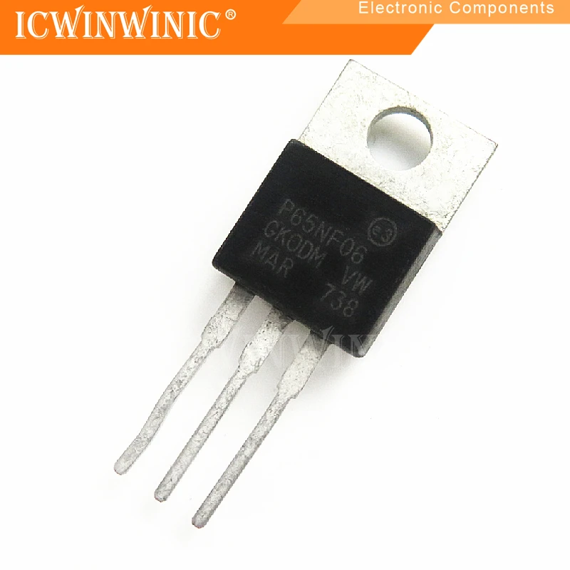 10 piezas STP65NF06 P65NF06