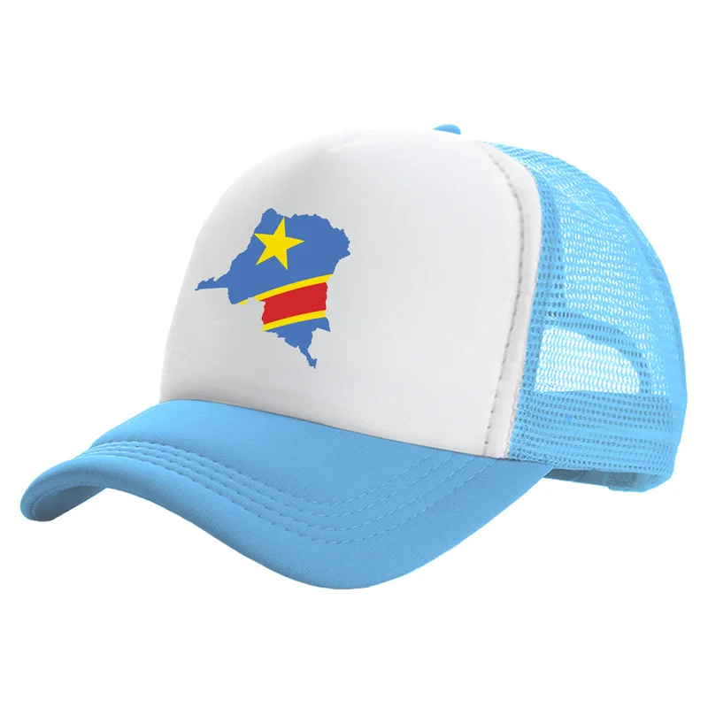 Gorra de camionero de la República Checa, sombrero de béisbol, gorra de malla, fresca, Unisex, de verano