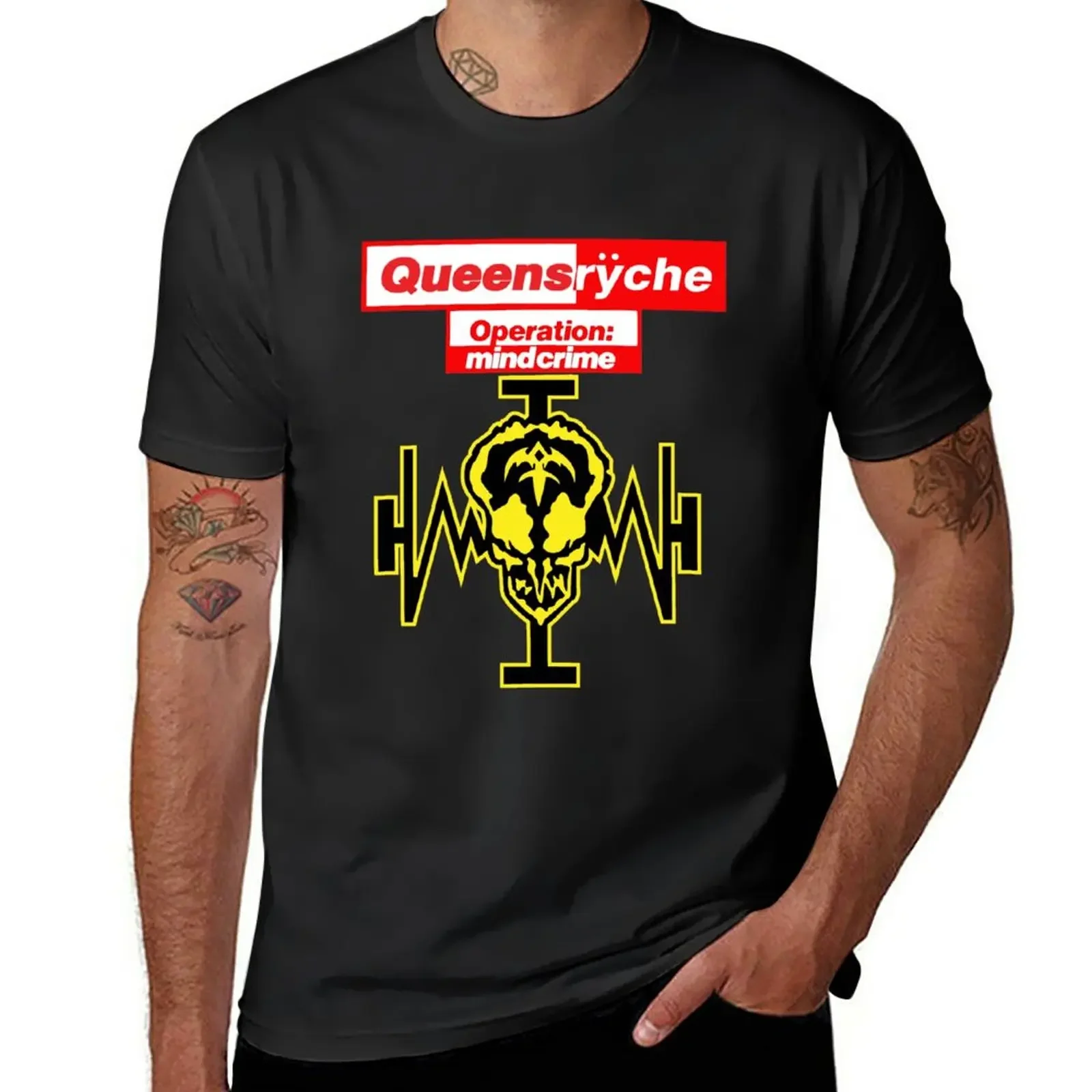 Kawaii clothes sports fans sizes oversized for men Sweatshirt anime streetwear f operation queensryche mindcrime 2024 T-Shirt