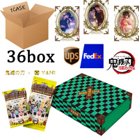 Wholesale New YAMI Demon Slayer Cards Kimetsu No Yaiba Anime Tanjirou Kamado Nezuko Collection Cards Children Toy Gift