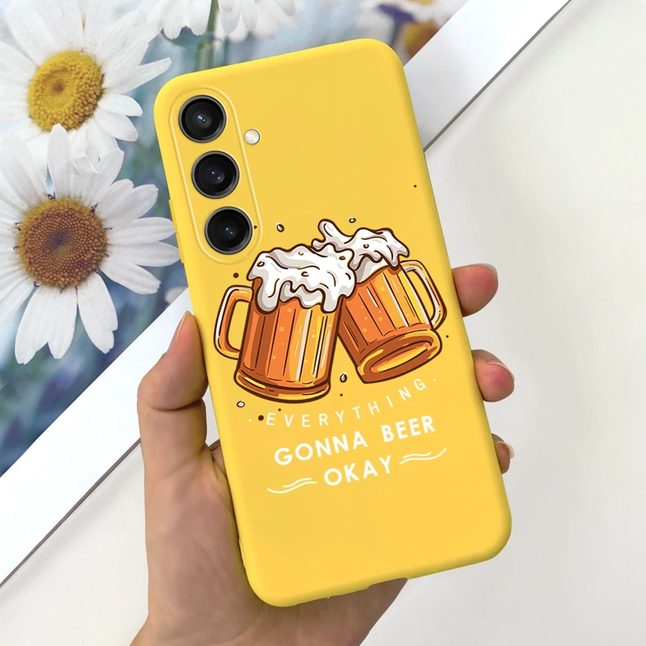 For Galaxy F15 5G Case Samsung M15 5G Back Cover Ultra Soft TPU Bumper Funda For Samsung Galaxy F15 5G M15 5G Silicone Coque Bag