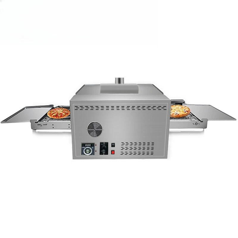 12 inch hot air circulation outdoor pizza oven electric heating gas crawler pizza oven chain pizza oven commercial
