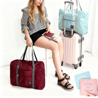 Foldable Travel Duffel Bag for Airlines Carry on Bag for Women and Girls Lightweight Large Capacity Sports Weekend Trip Overnigh