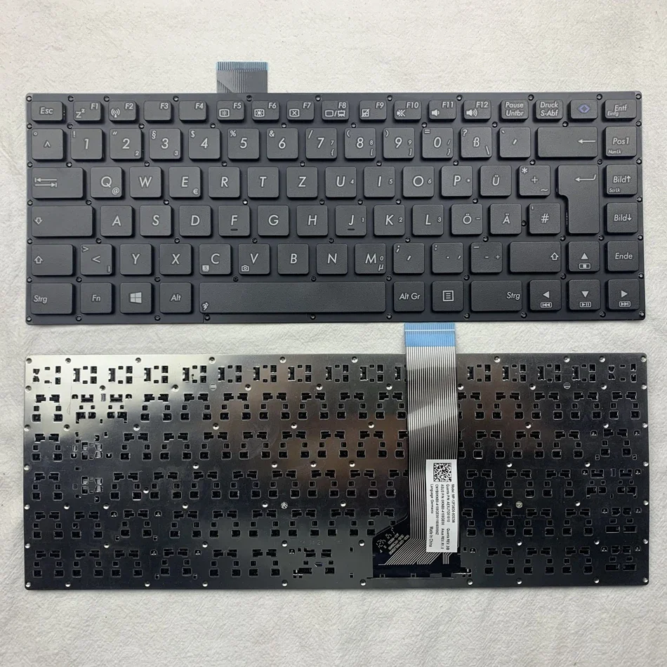 

Germany Laptop Keyboard For ASUS VivoBook S400 S400C S400CA S400E Black GR Layout