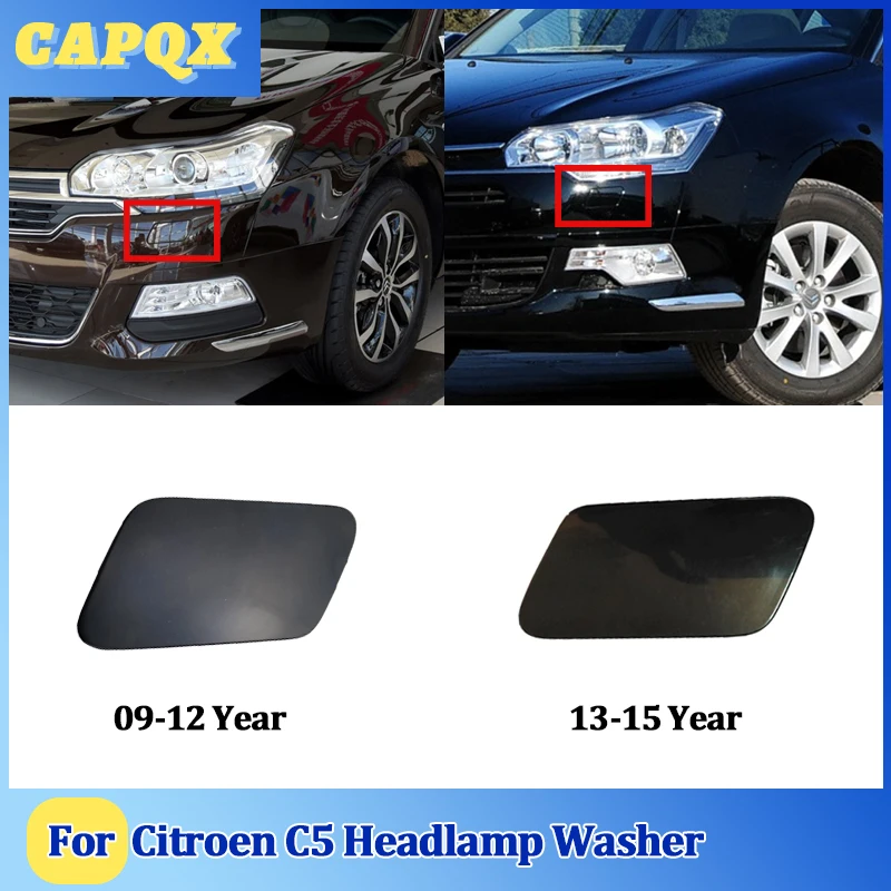 الجبهة الوفير المصباح غسالة رذاذ غطاء فوهة ، كشافات جيت Citroen C5