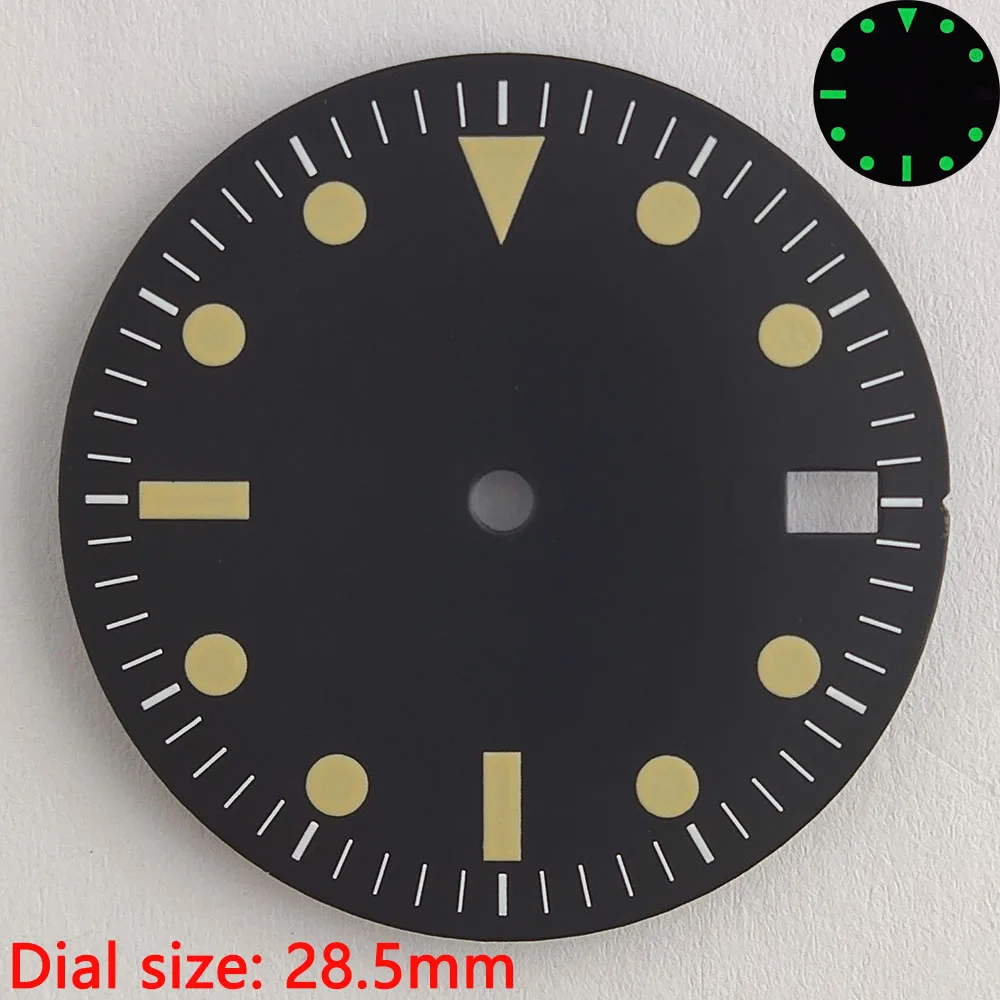 Horloge Nh35 Retro Wijzerplaat 28.5Mm Steriele Wijzerplaat Geschikt Voor Nh35 Beweging