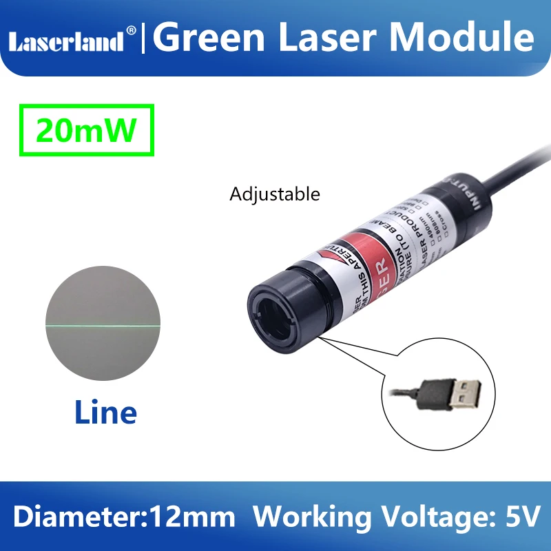 Rot-Grün-Punkt-Linien-Kreuz-Lasermodul Laserkopf für Quilting Laser-Stoffmarkierung Positionierer