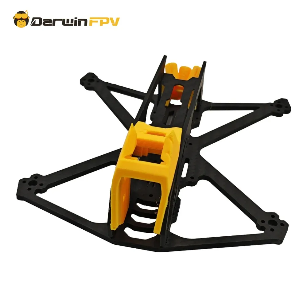 

Комплект рамы DarwinFPV Babyape III Pro 3.5 дюйма для фристайла, совместимый с DJI O4 VTX / аналоговым VTX / Walksnail Avatar