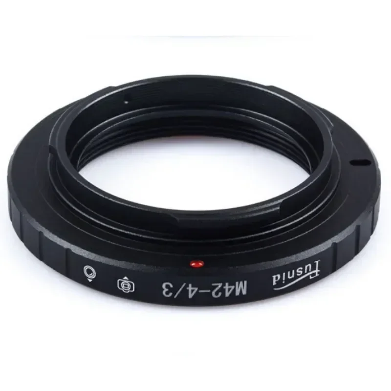 High Quality Lens Mount Adapter M42-4/3 Adapter Ring for M42 Lens to Olympus 4/3 Four Thirds Camera E-510 E-620 E600