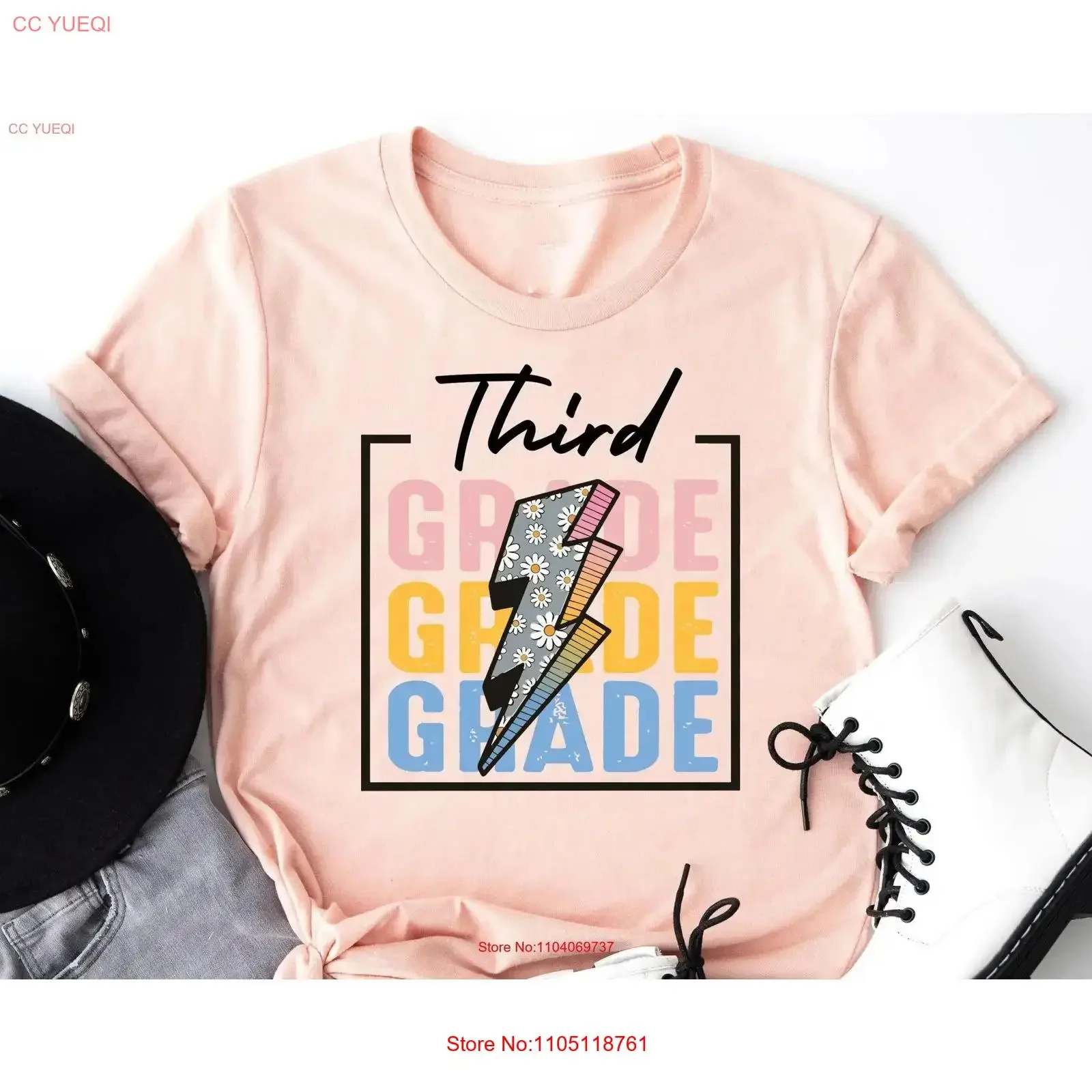 

Third Grade T Shirt Last Day Of School 3rd First Back To Elementary Teacher vintage Washed Unisex graphic Comfortable
