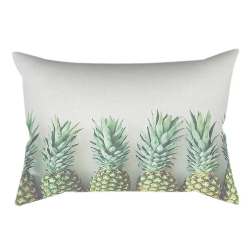 30x50cm tropical plant leaf flower decorative pillowcase sofa car seat cushion cover Bohemian home decoration